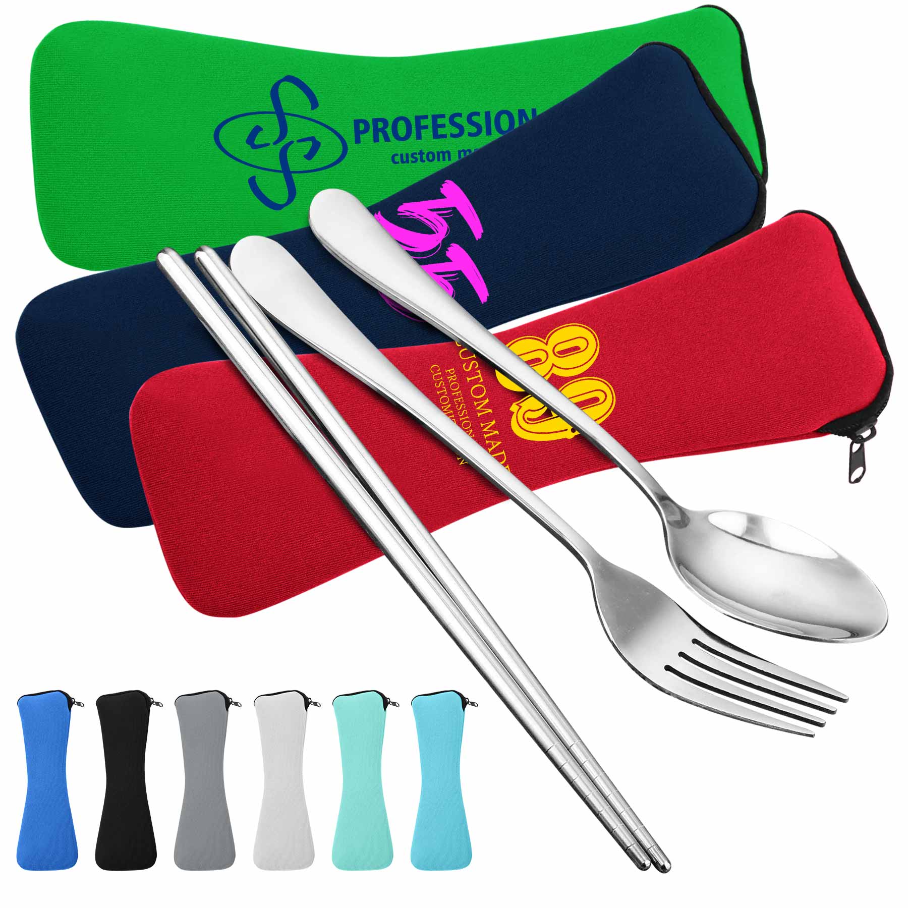 Stainless Travel Cutlery Set 2
