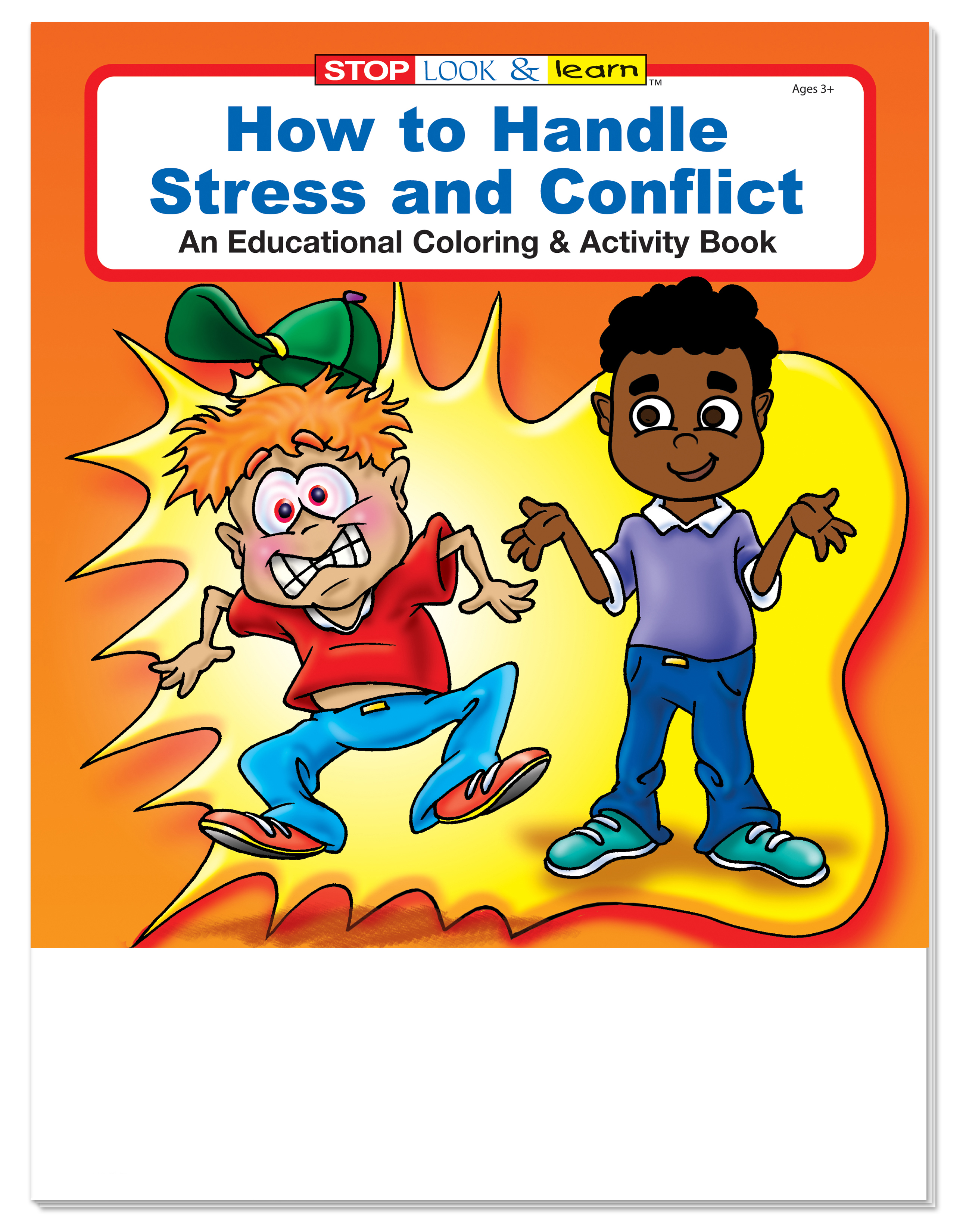 Good Value™ Coloring Book: How to Handle Stress and Conflict 1
