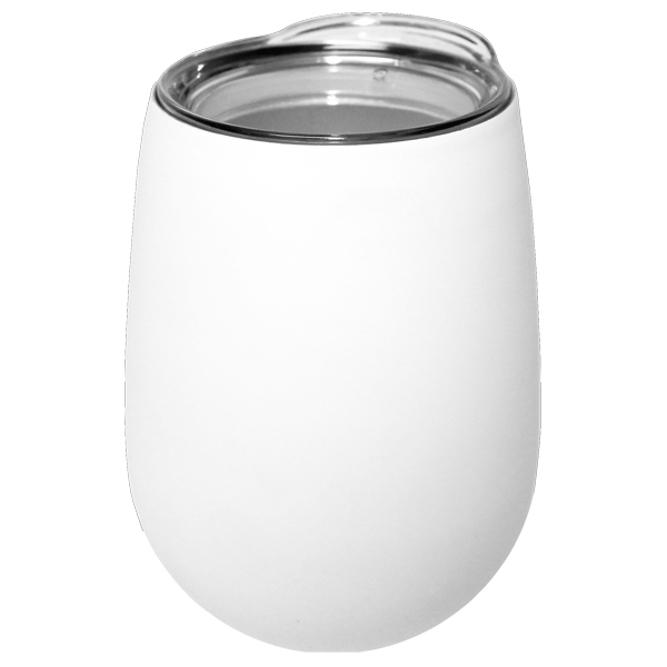Halcyon® 12 oz. Stainless Steel Wine Glass with Acrylic Lid 7