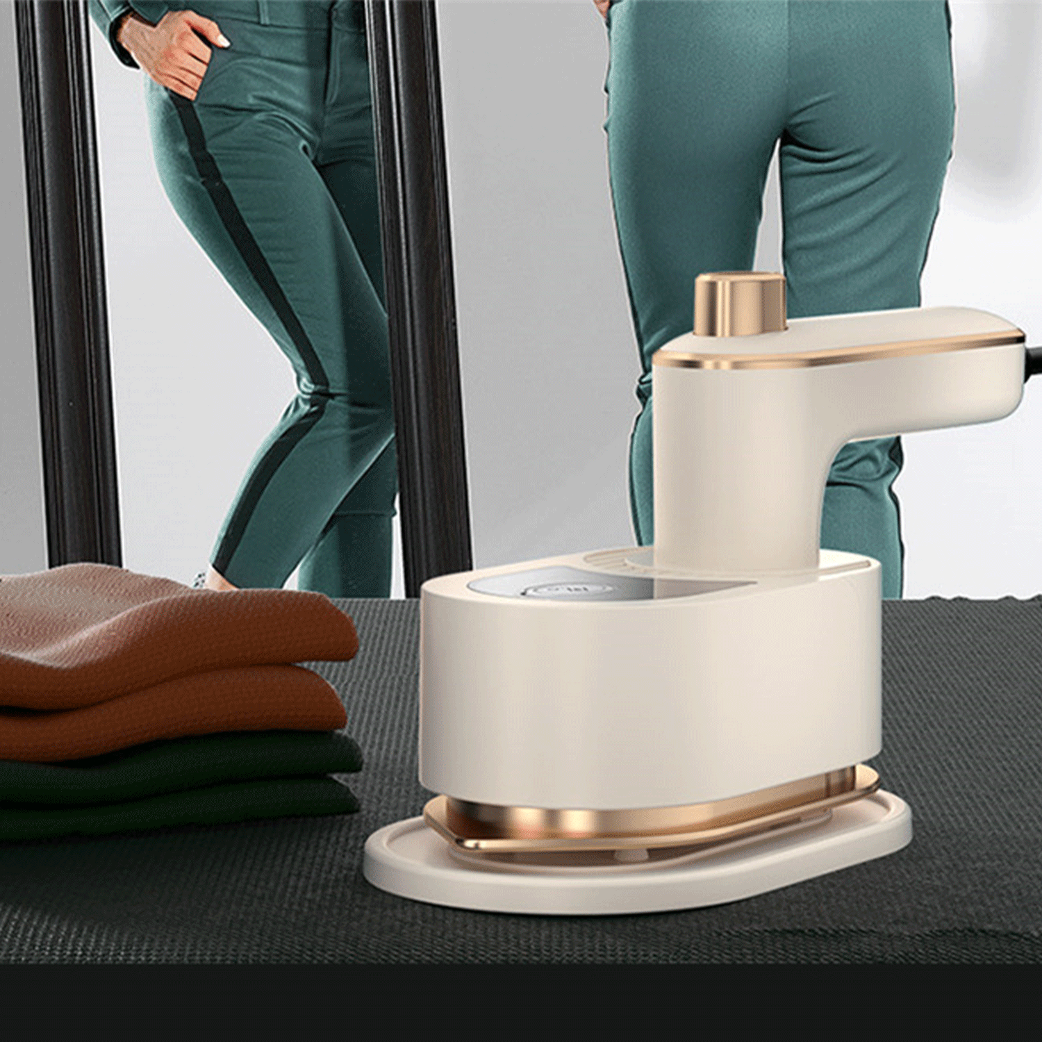 Mini Portable rotatable travel steamer Folding Steam lron 26