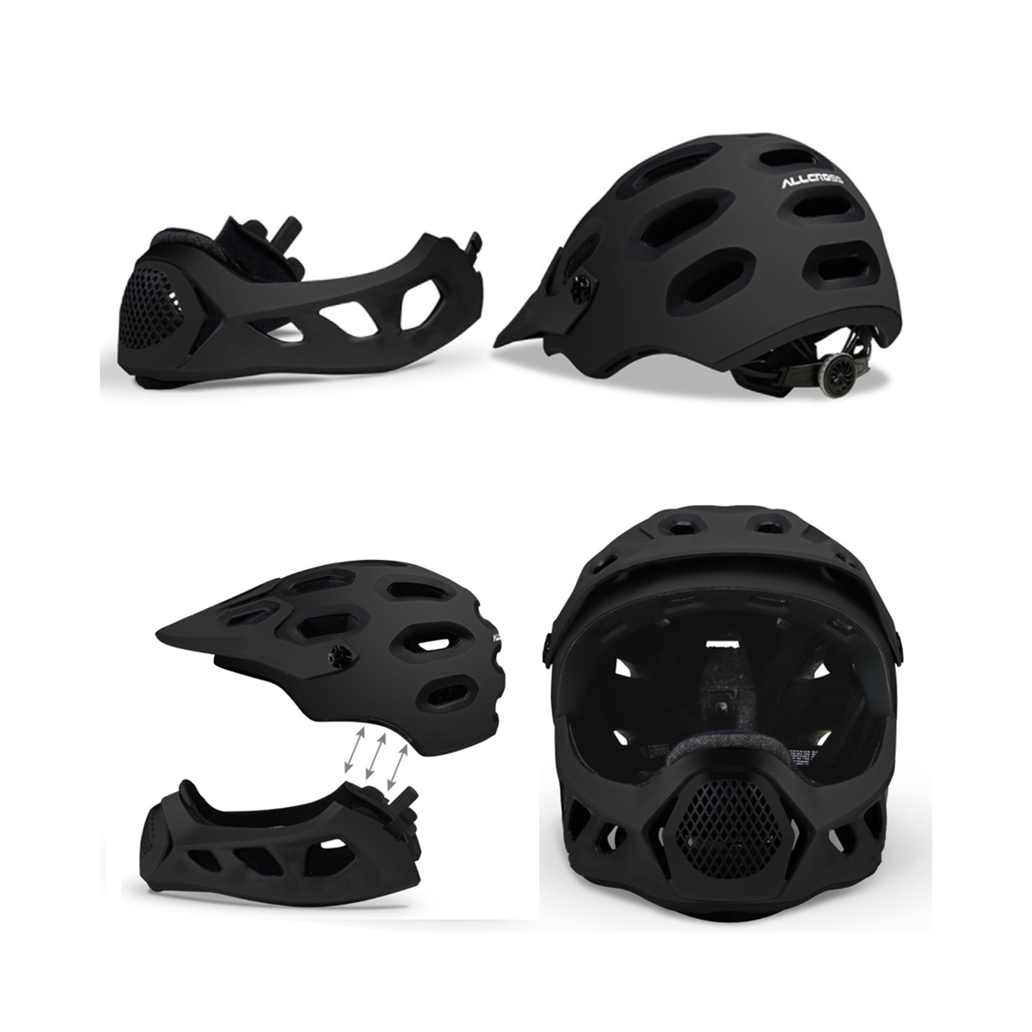 Mountain Cross-country Bicycle Full Helmet Extreme Sports Sa 3