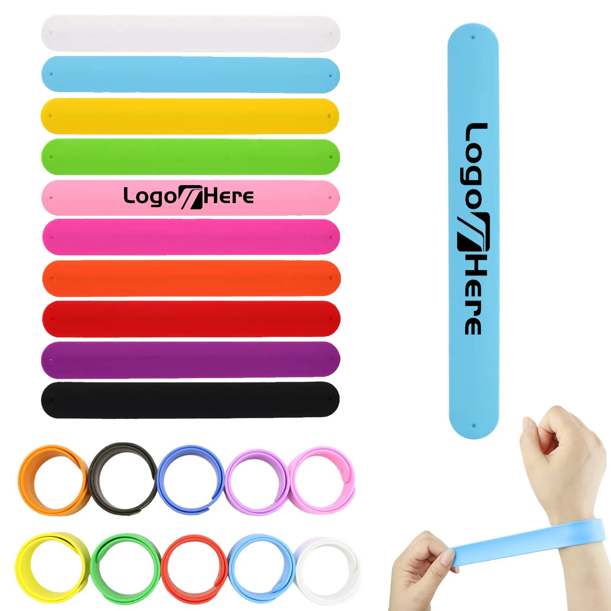Silicone Slap Bracelet