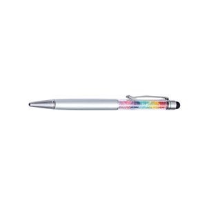 Rainbow Diamonds Metal Pen With Stylus 15