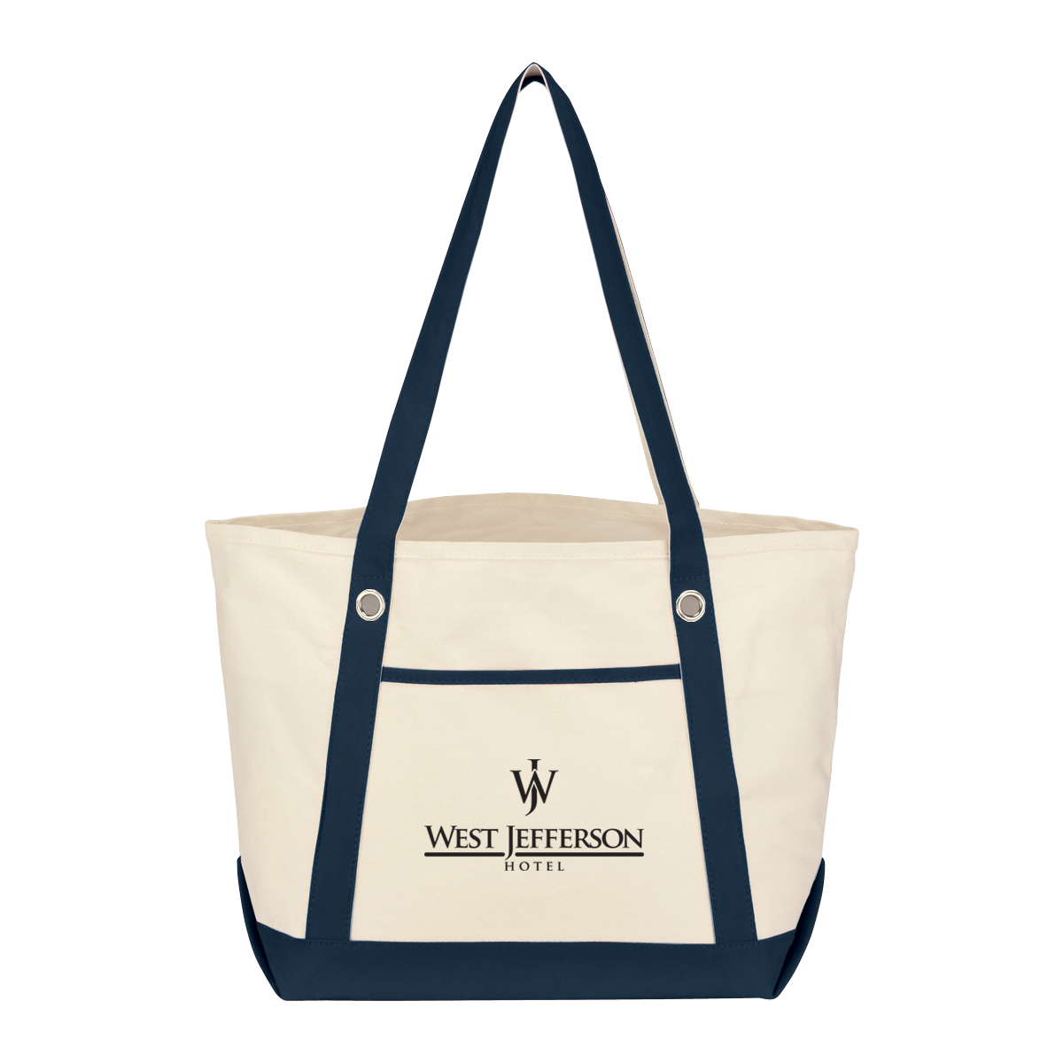 Medium Cotton Canvas Sailing Tote Bag 33
