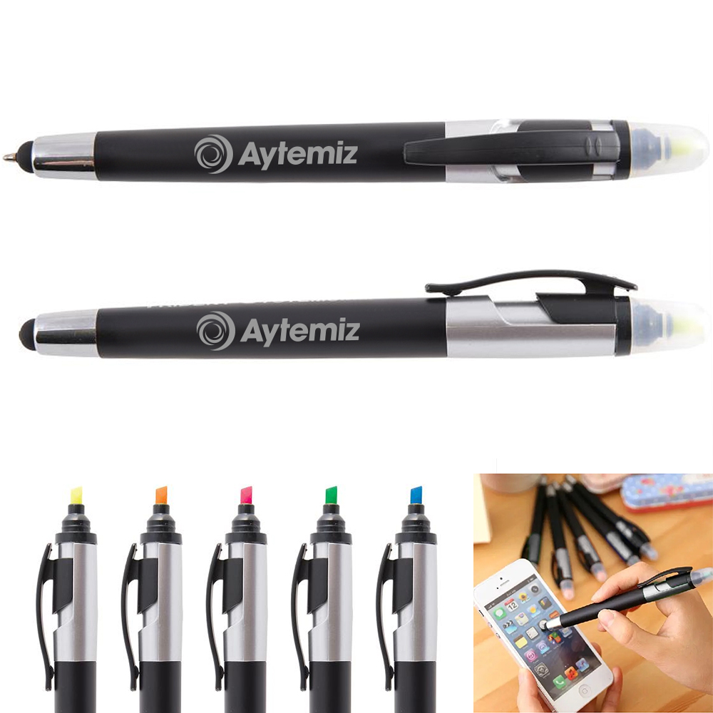 TriWrite 3-in-1 Stylus Highlighter Pen 2