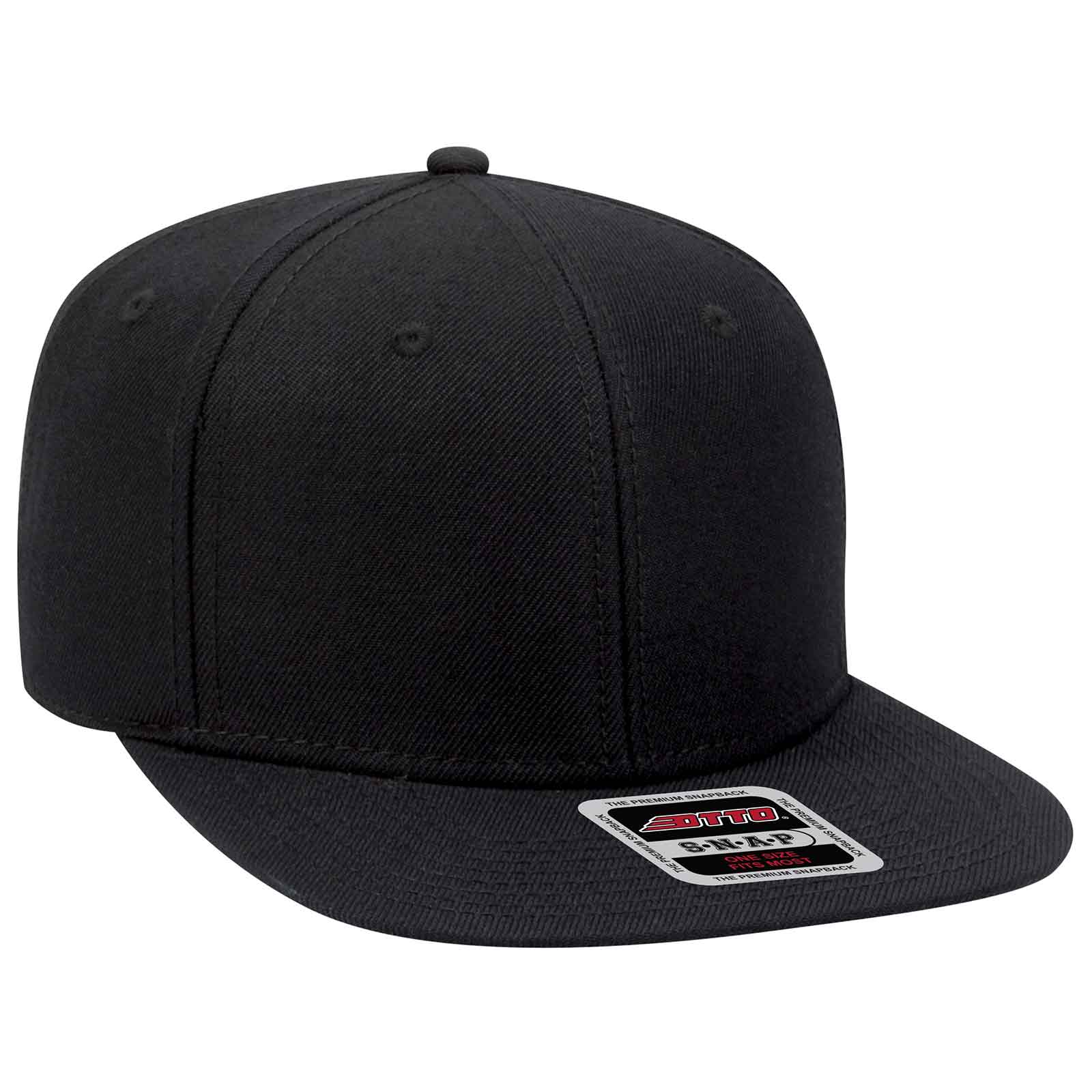 OTTO CAP "OTTO SNAP" 6 Panel Mid Profile Snapback Hat