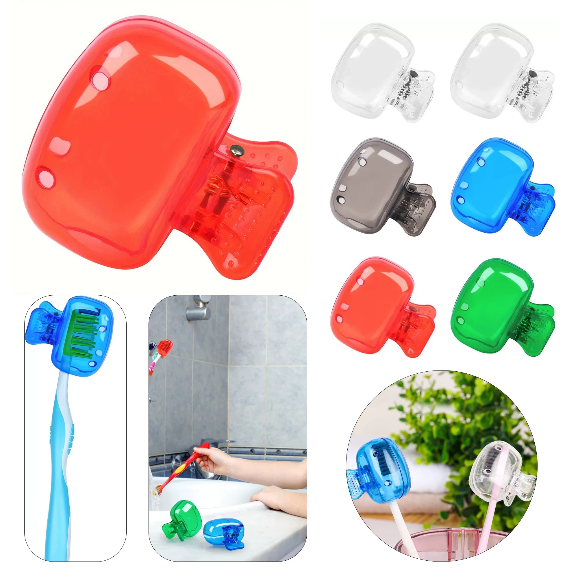 Travel Toothbrush Head Covers 2