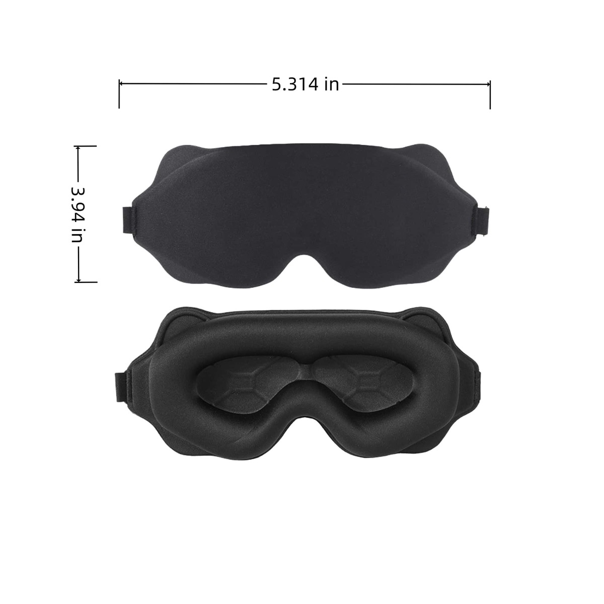 3D Soft Breathable Light-Blocking Eye Mask 2