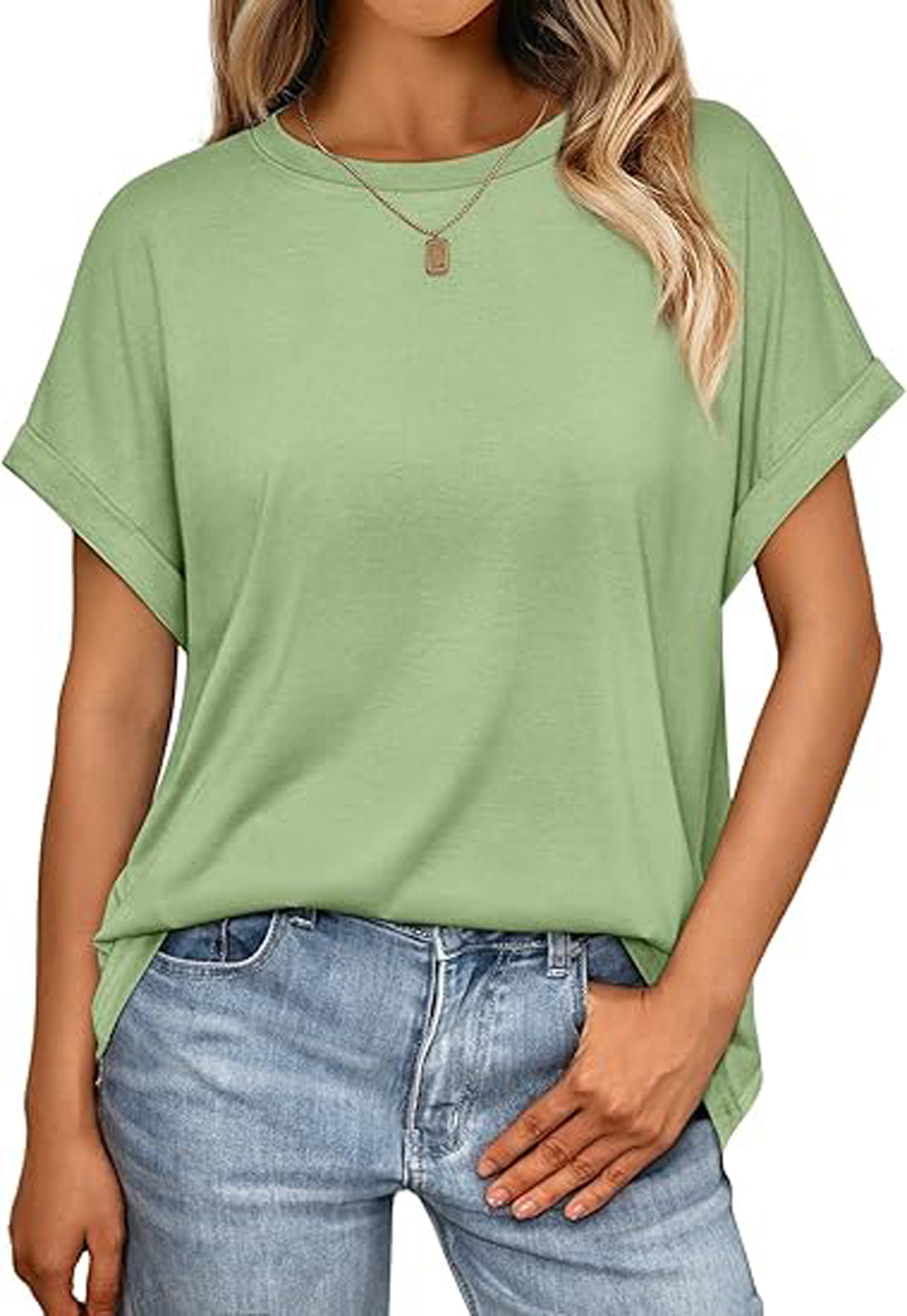 Women's Summer Top Oversized Short Sleeve 2