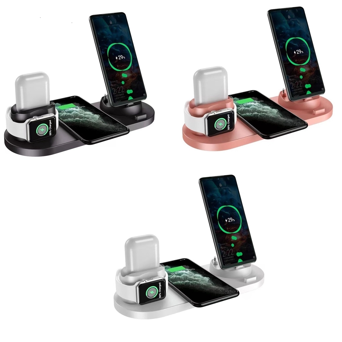 6 In 1 Multifunctional Wireless Charger Stand 4