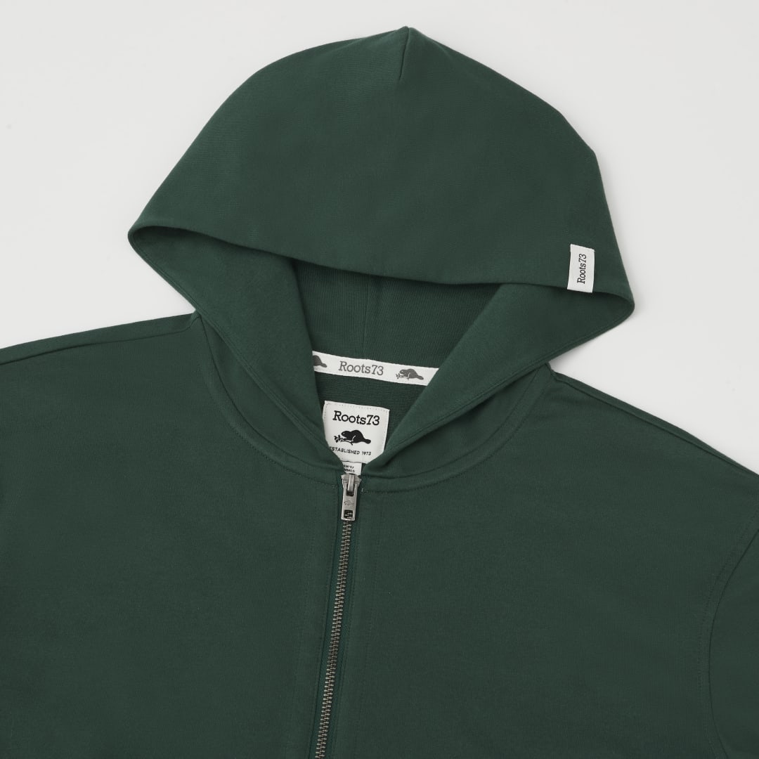 Roots73 CANMORE Eco Full Zip Hoody - Men's, custom hoodie or sweatshirt with logo imprint 43