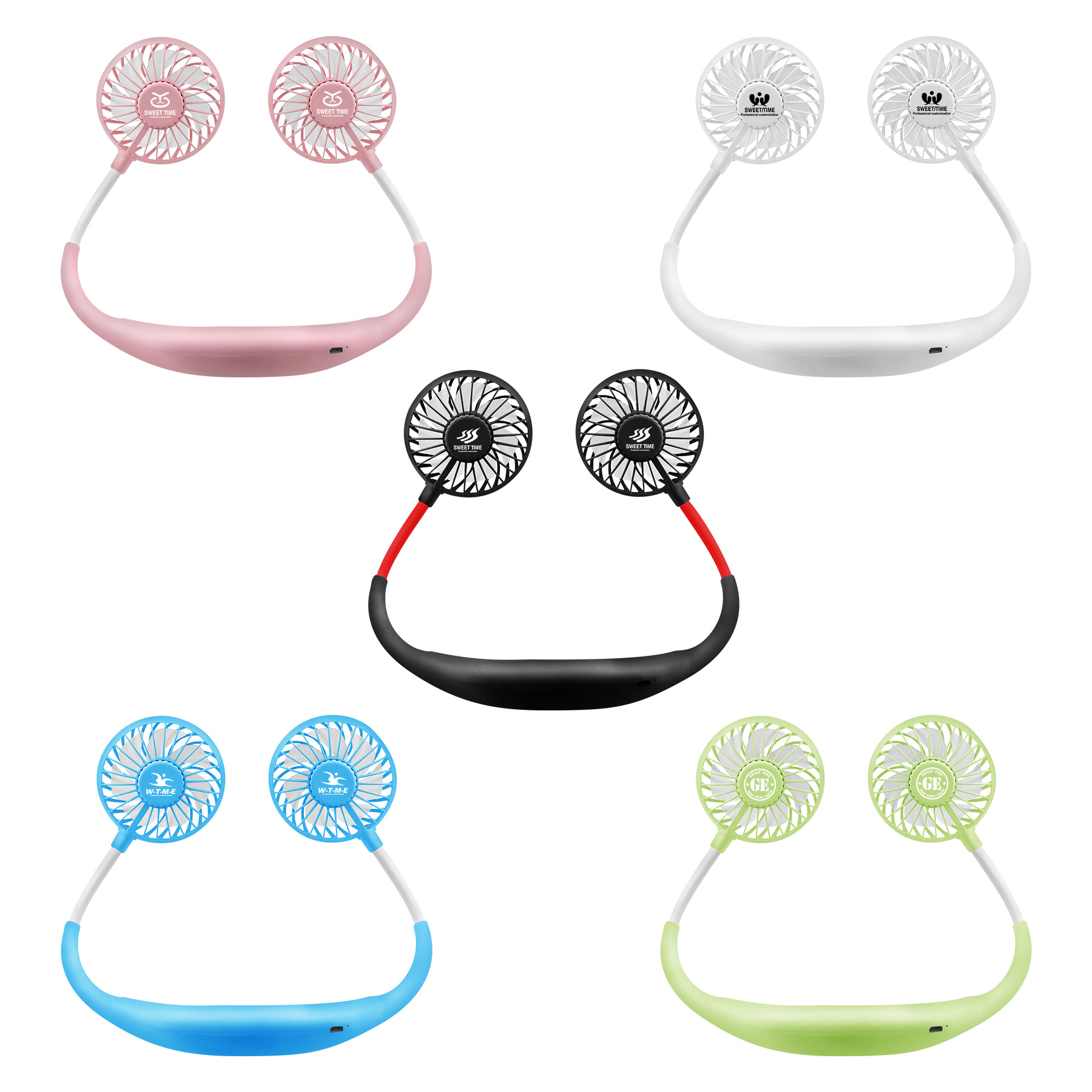 Custome Wearable Neck Fan 2