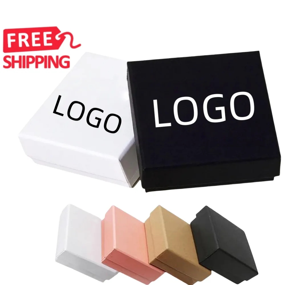 Kraft Jewelry Gift Box with Foam Insert 3