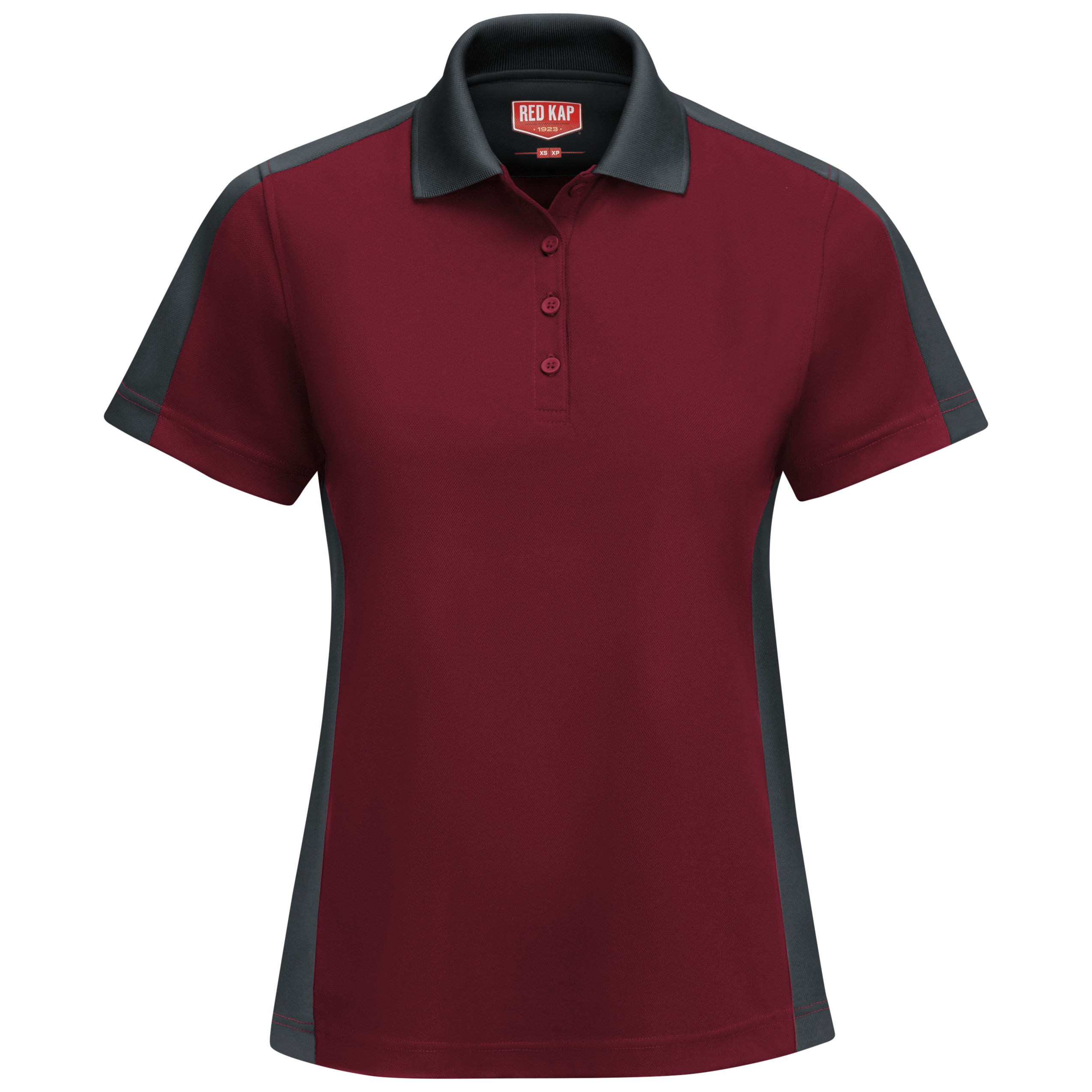 Red Kap® Women's Short Sleeve Performance Knit® Two-Tone Polo 3