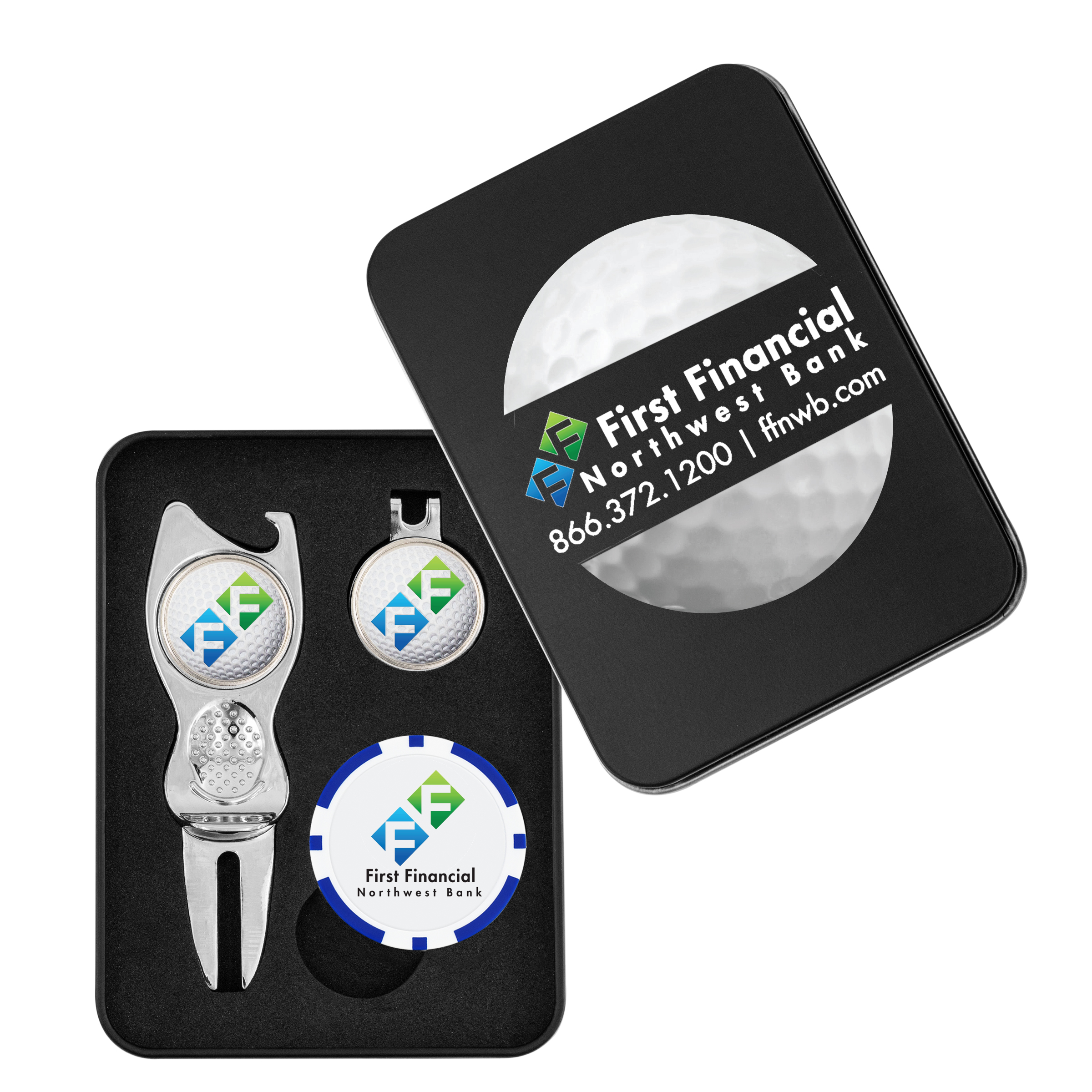Contour Divot Tool Set w/ Poker Chip 5