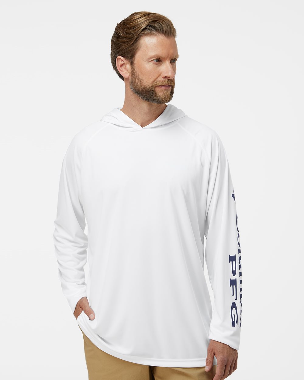 Men's PFG Terminal Tackle™ Hooded Long Sleeve T-Shirt - 212482 21