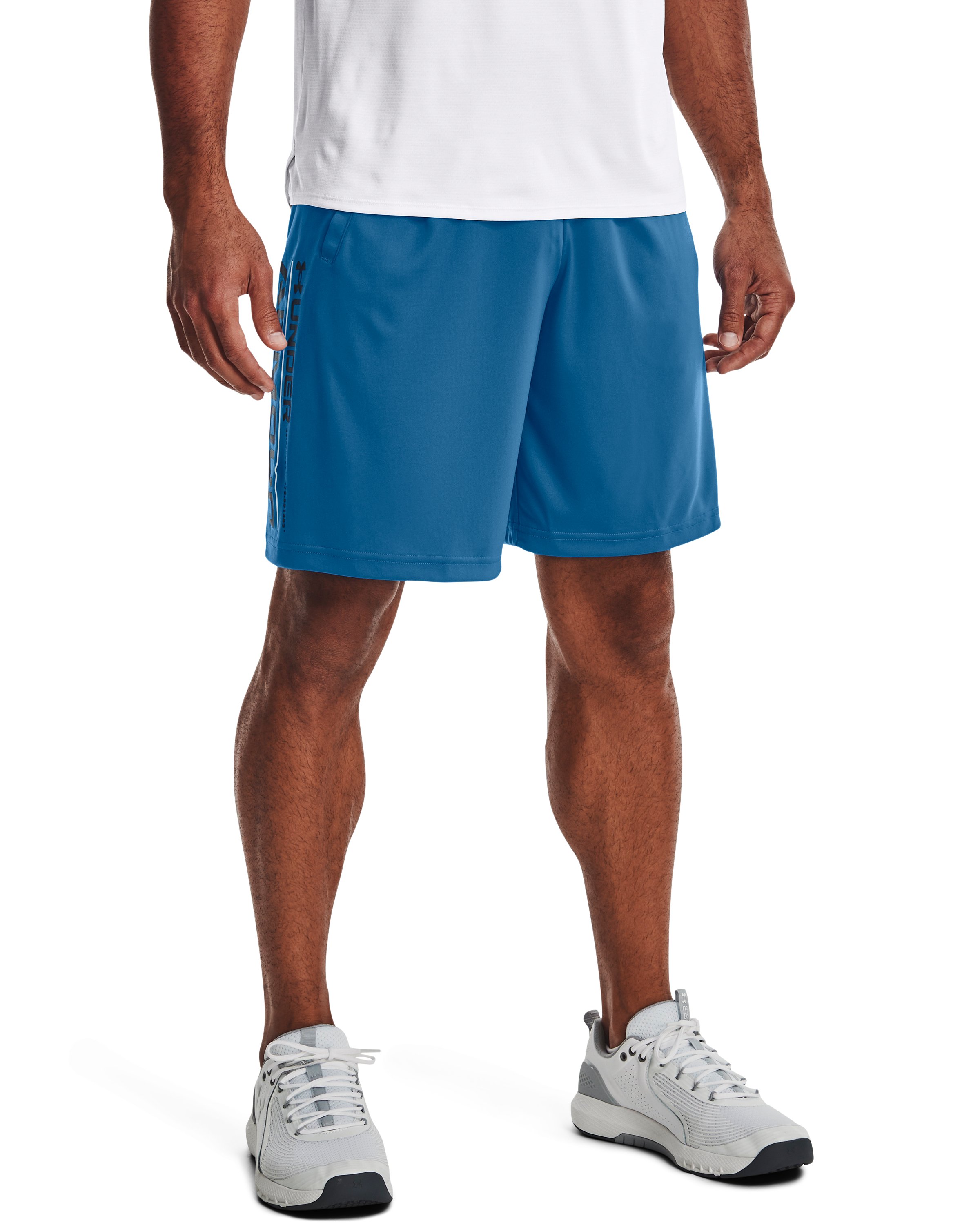 UA Tech Wordmark Men's 10 Shorts 1