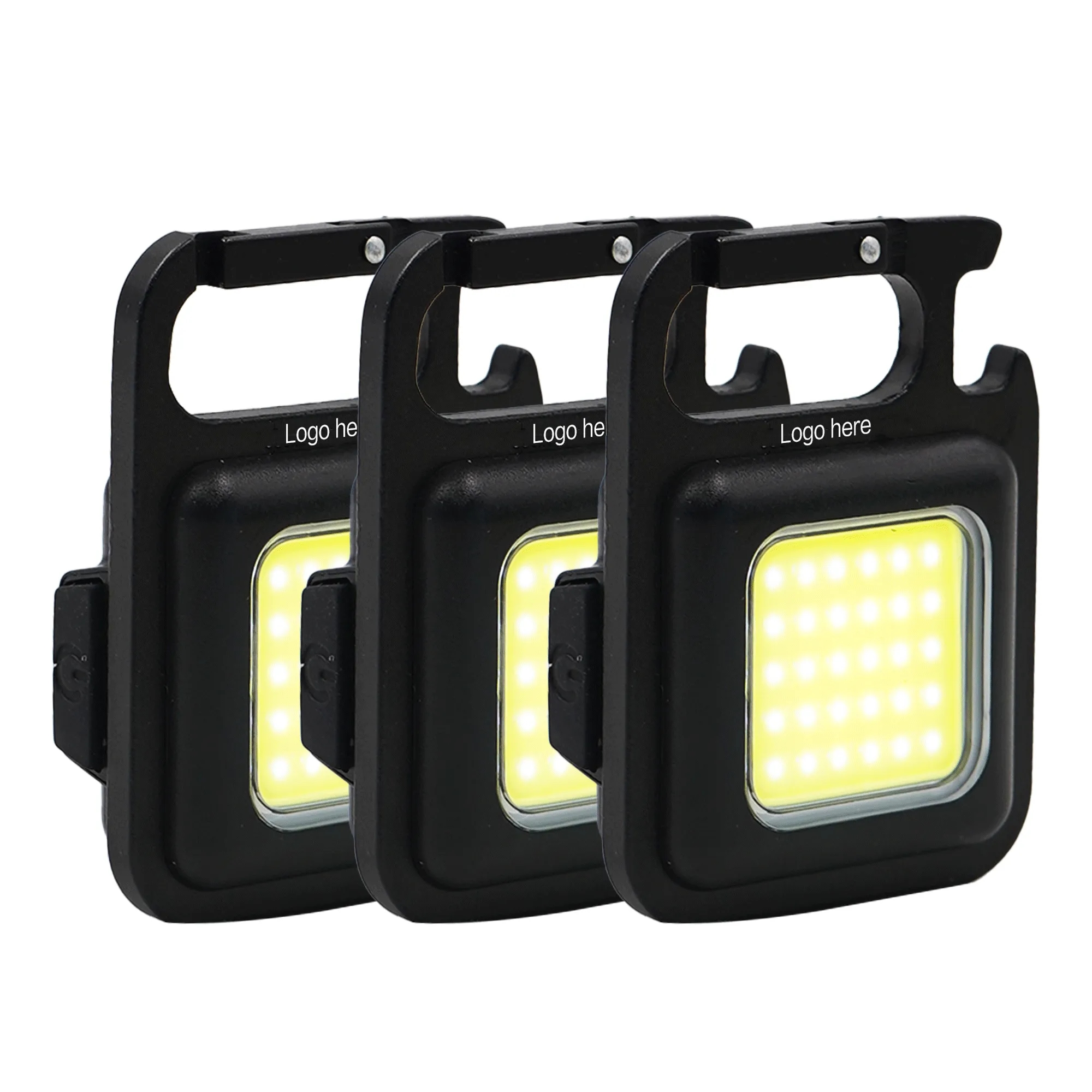 Rechargeable Mini Keychain Flashlight Emergency 3