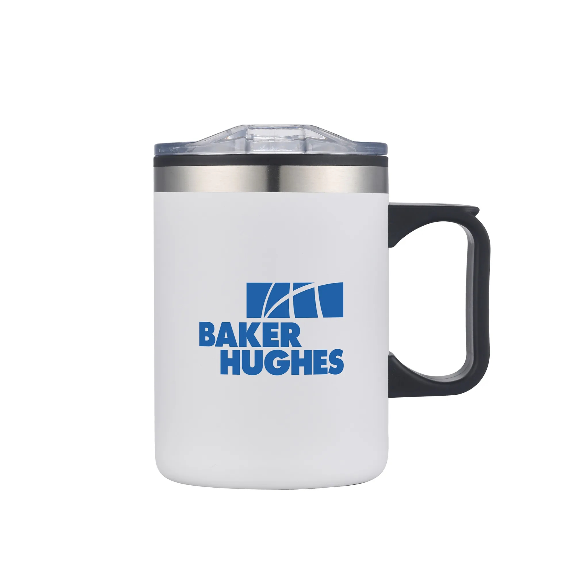 14oz. Double Wall SS / PP Campfire Mug with Clear Lid 17