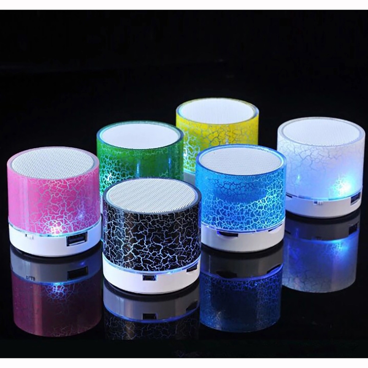 Wireless Bluetooth Speaker Led Night Light 2