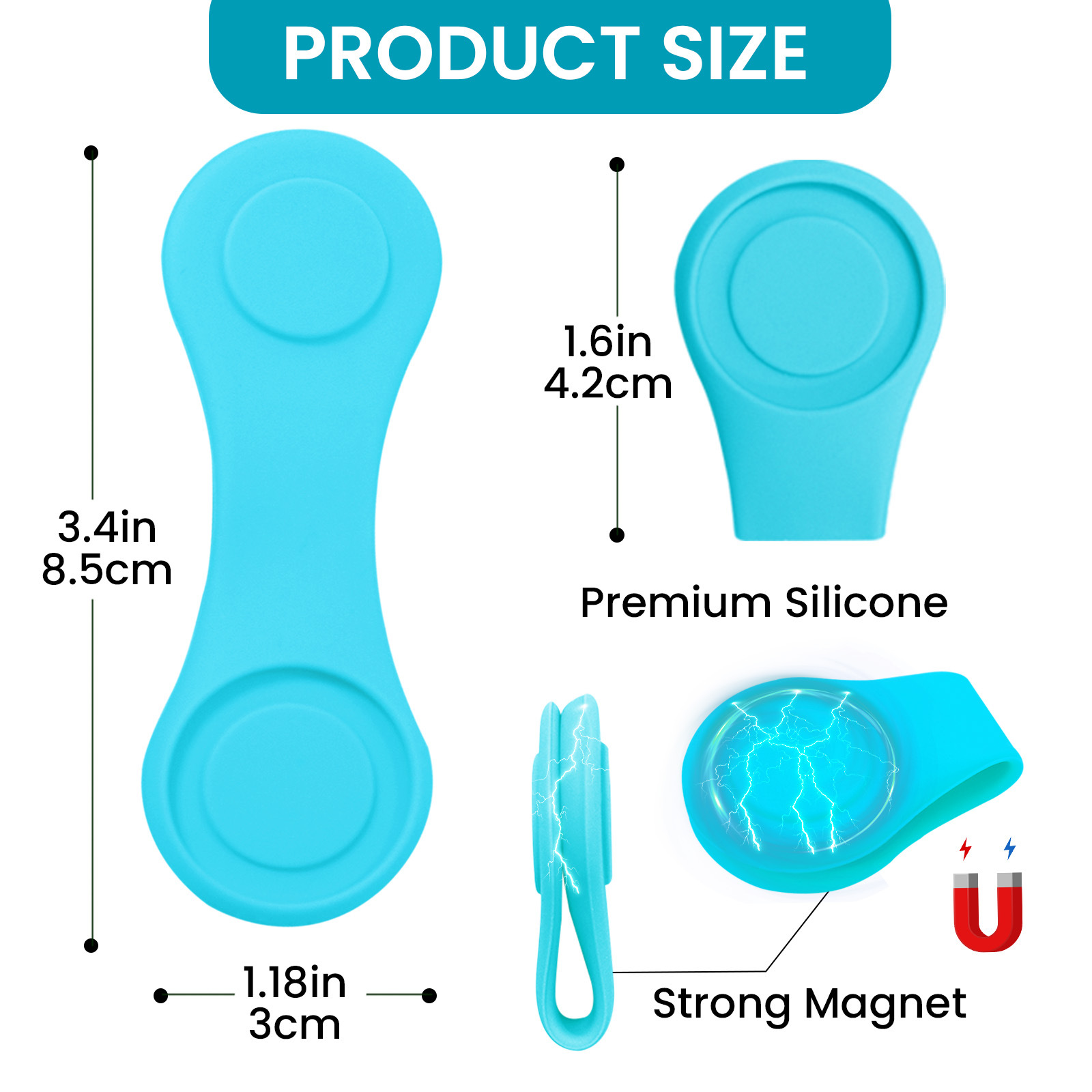 Silicone Ball Marker Hat Clip 1