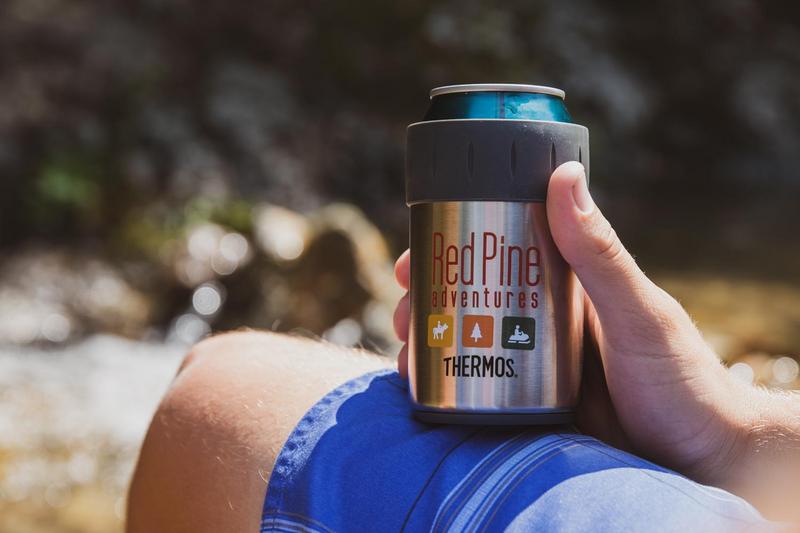12 oz. Thermos® Double Wall Stainless Steel Can Insulator 14