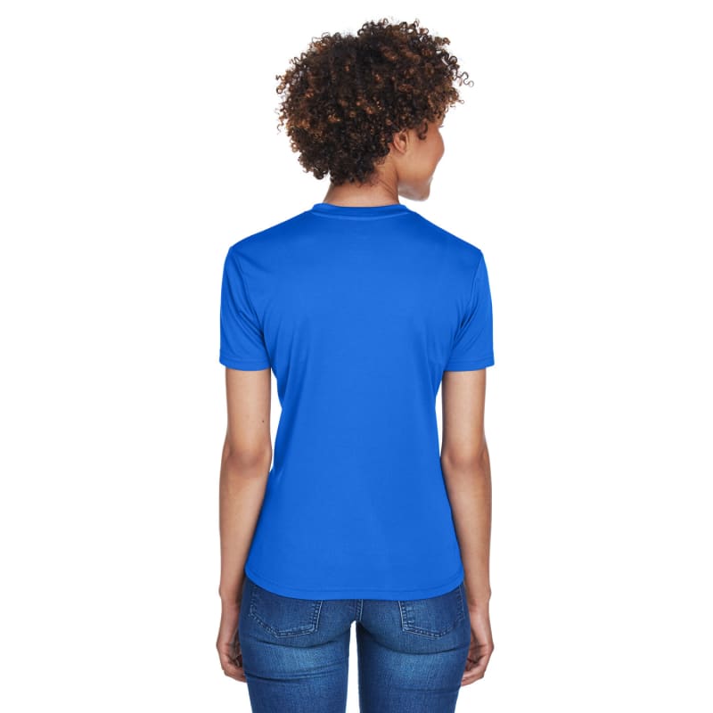 UltraClub Ladies' Cool & Dry Sport V-Neck T-Shirt 11