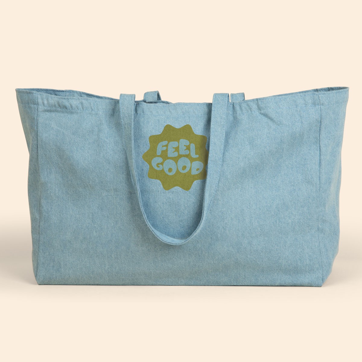BABS OVERSIZED TOTE - DENIM