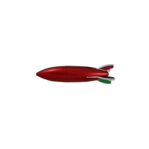 4 Colors Rocket Shaped Pen 9