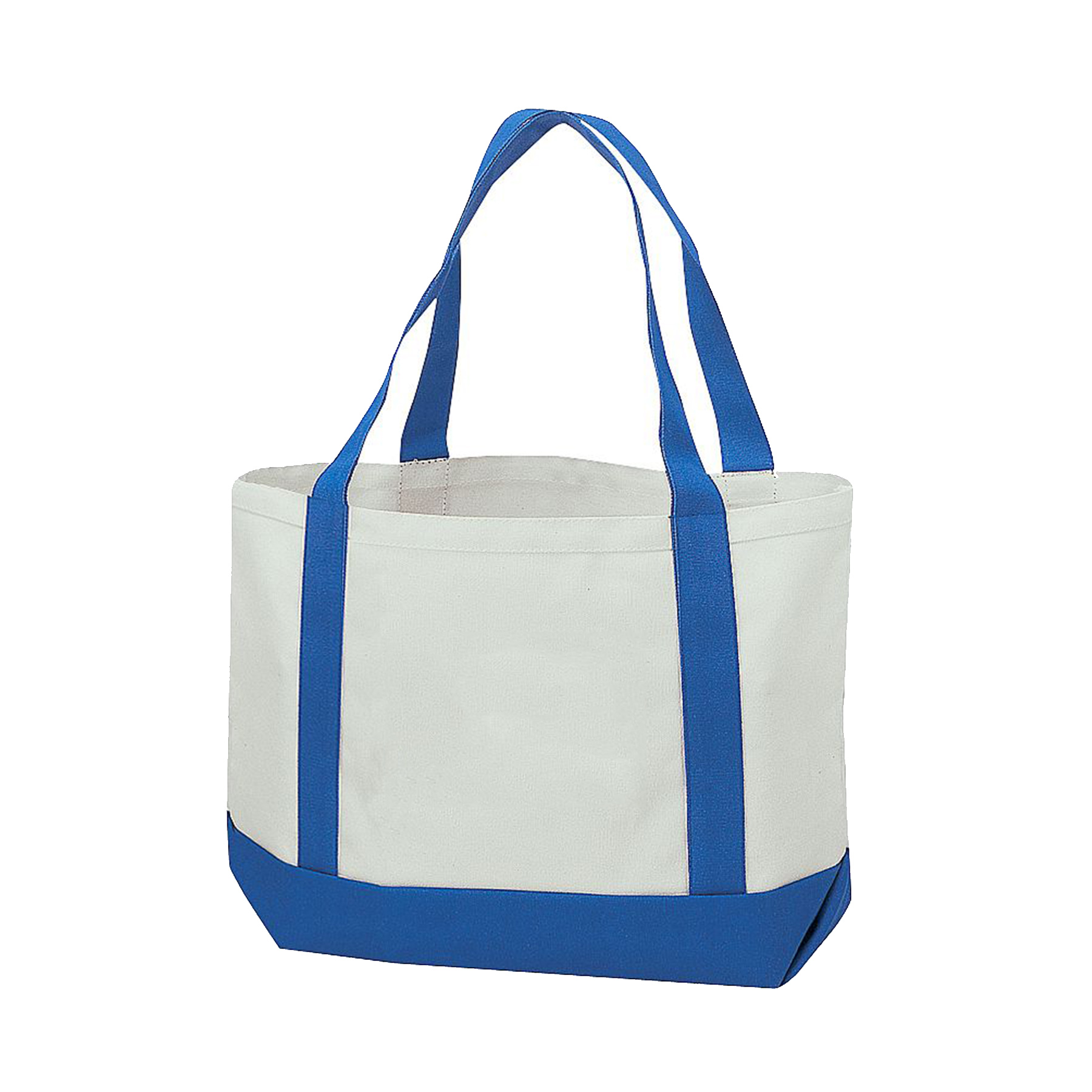 13 oz. Two-Tone Cotton Canvas Tote Bag 8
