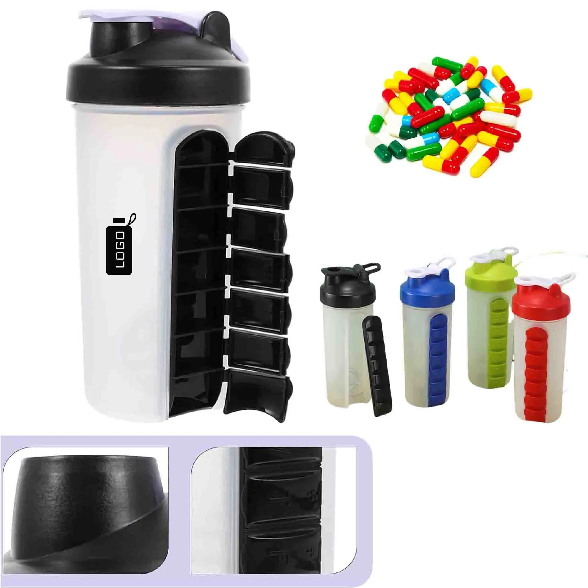 20OZ Pill Shaker Cup Healthy MOQ20 7