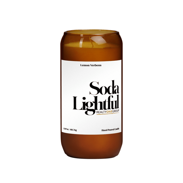 Flicker 16 oz Soda Shape Candle 8