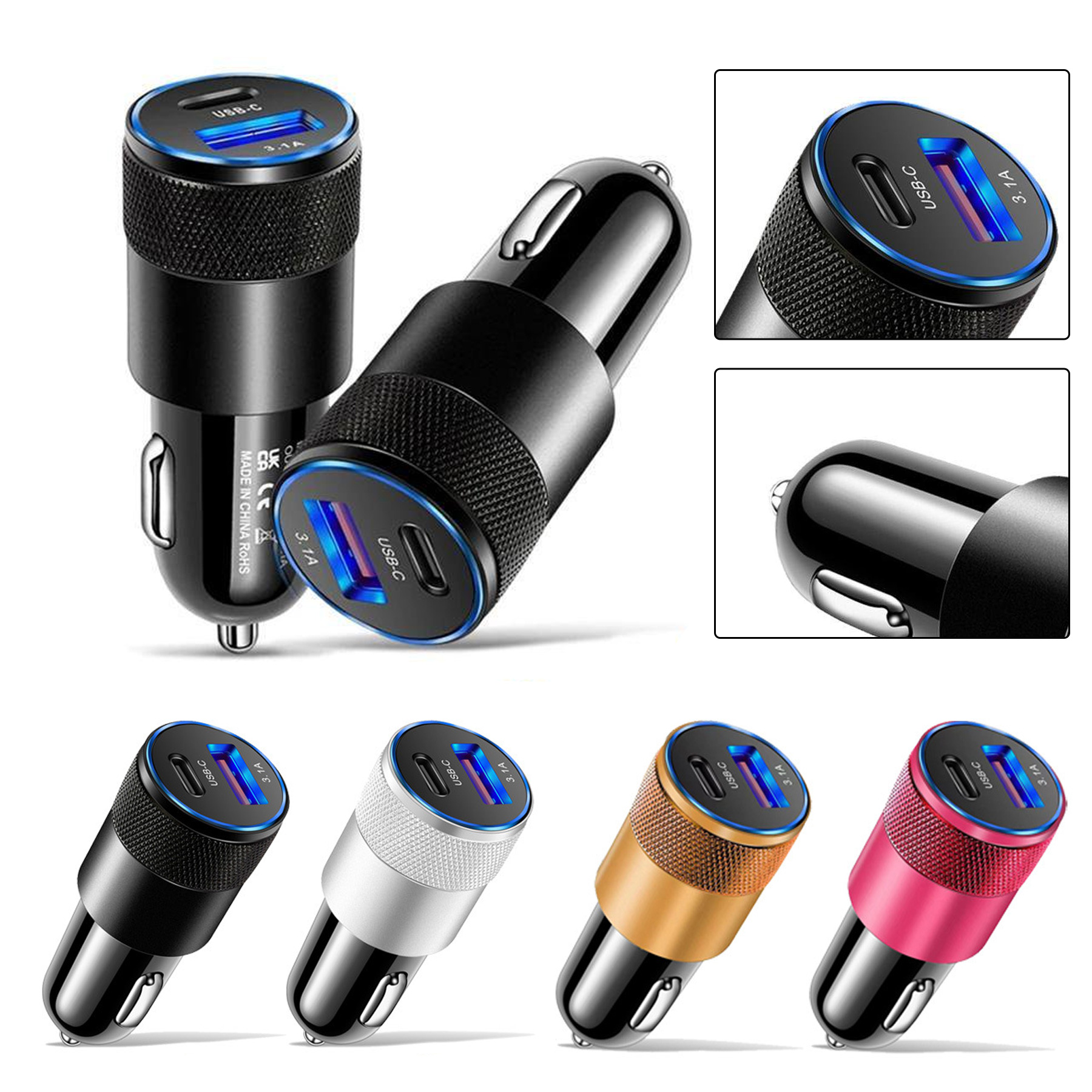 Usb Fast Car Charger 2