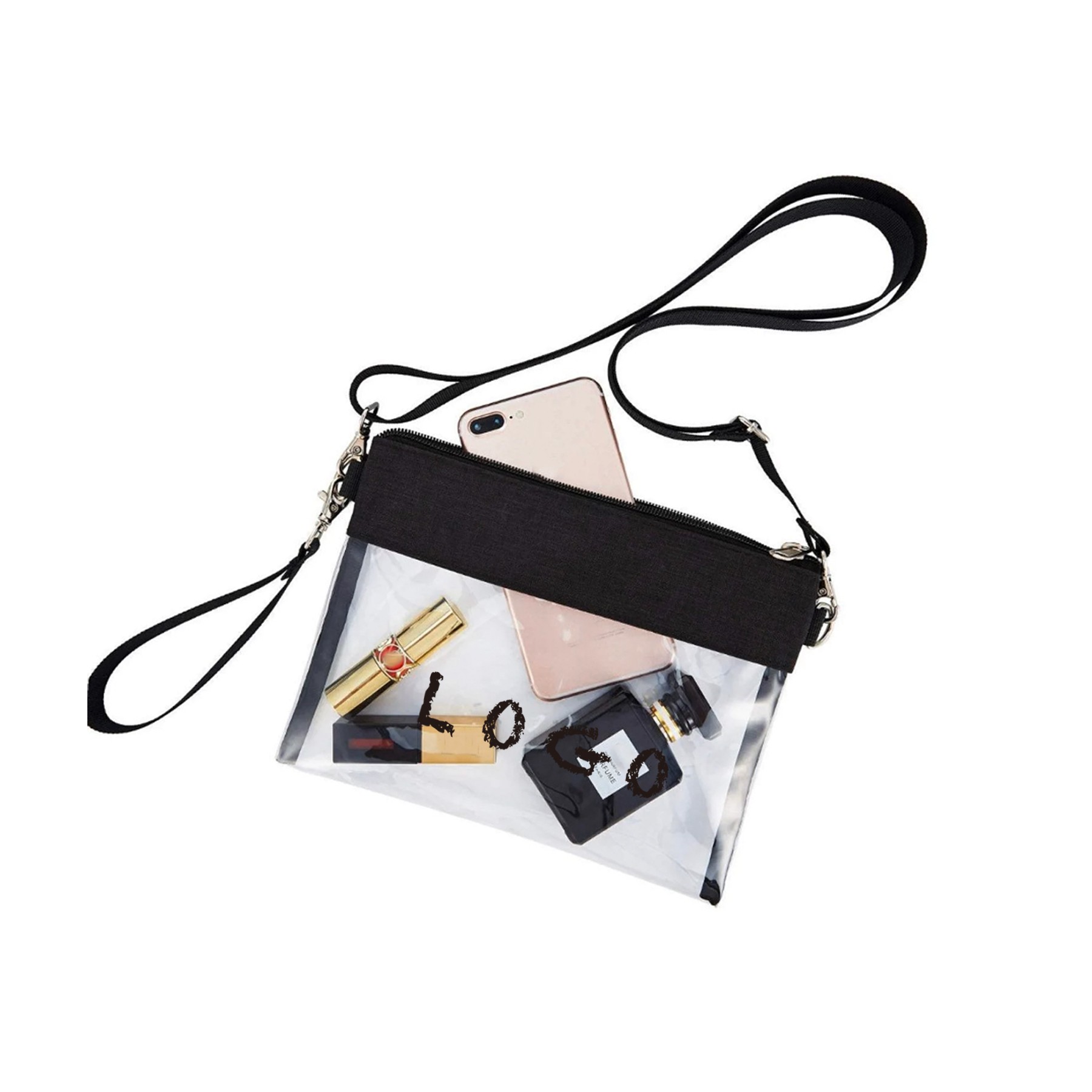 Clear Crossbody Purse Bag With Handle 3