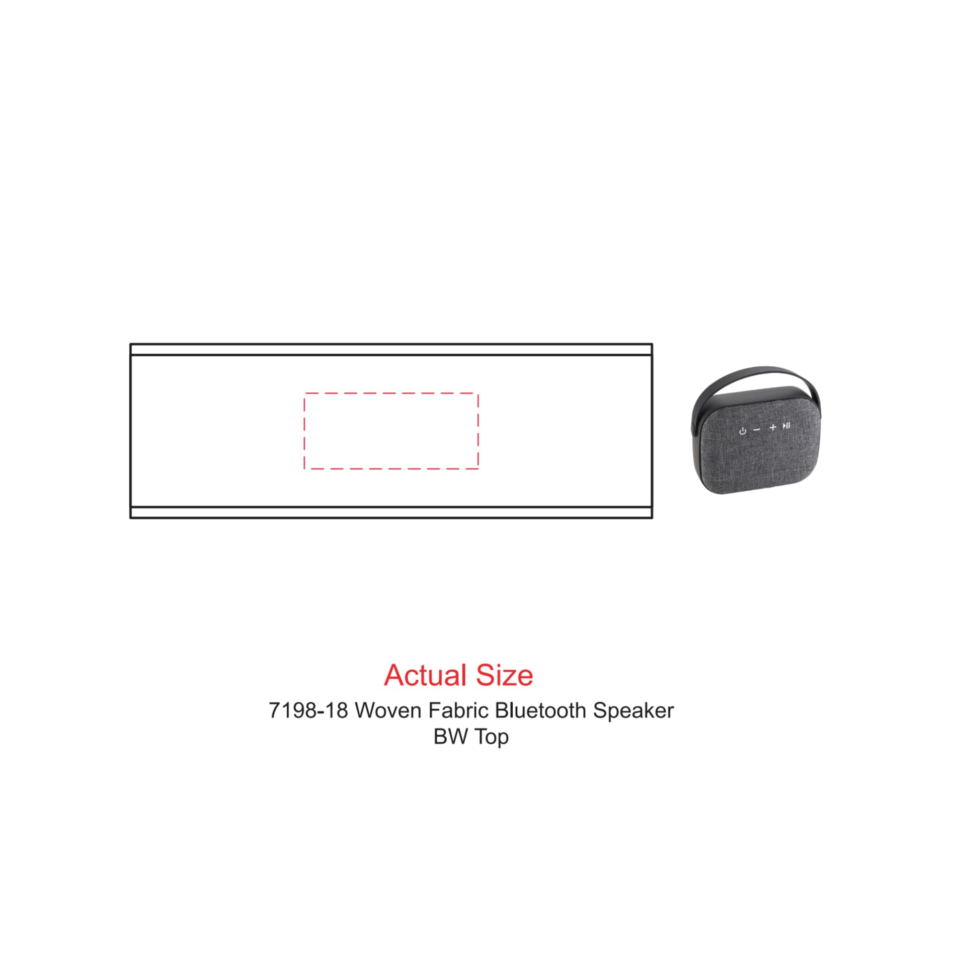 Woven Fabric Bluetooth Speaker 50