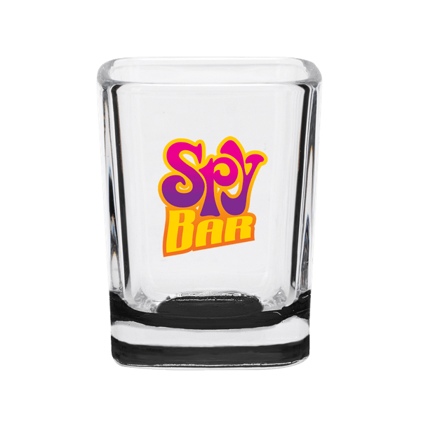 Drink Up 2 oz Square Shot Glass 61
