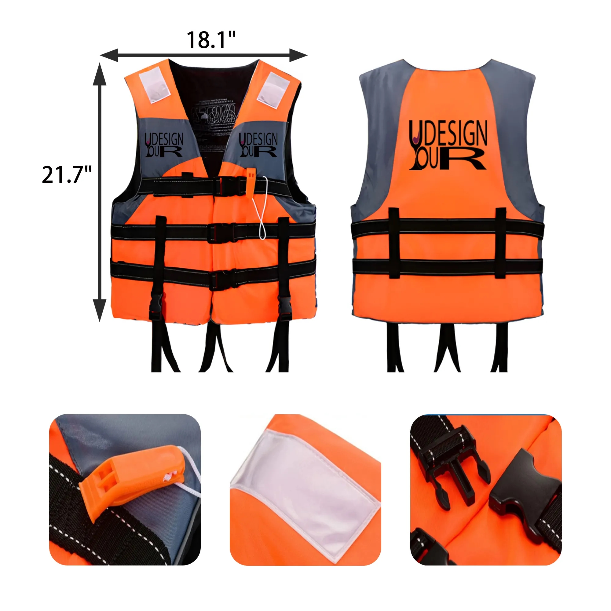 MOQ 30 PCS Water Safety Rescue Vest