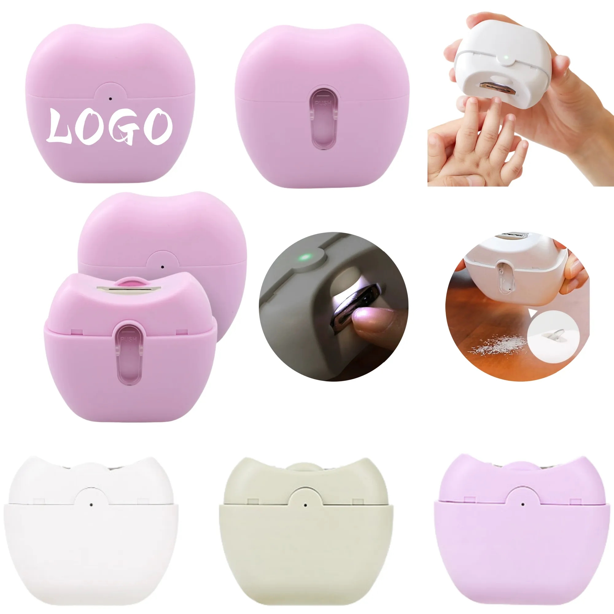 Mini Rechargeable Electric Nail Clipper 3
