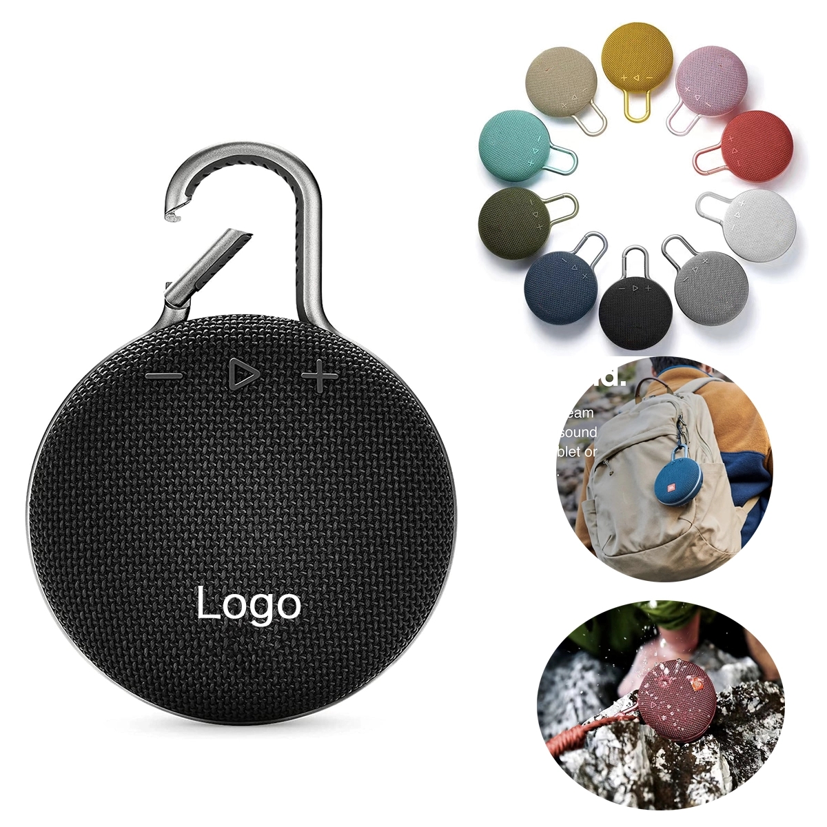 Portable Waterproof Bluetooth Speaker 2