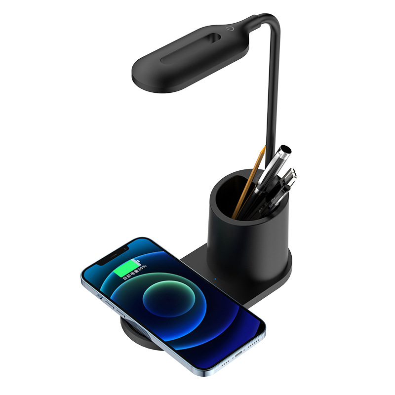 Led Desk Lamp With Wireless Charger 3