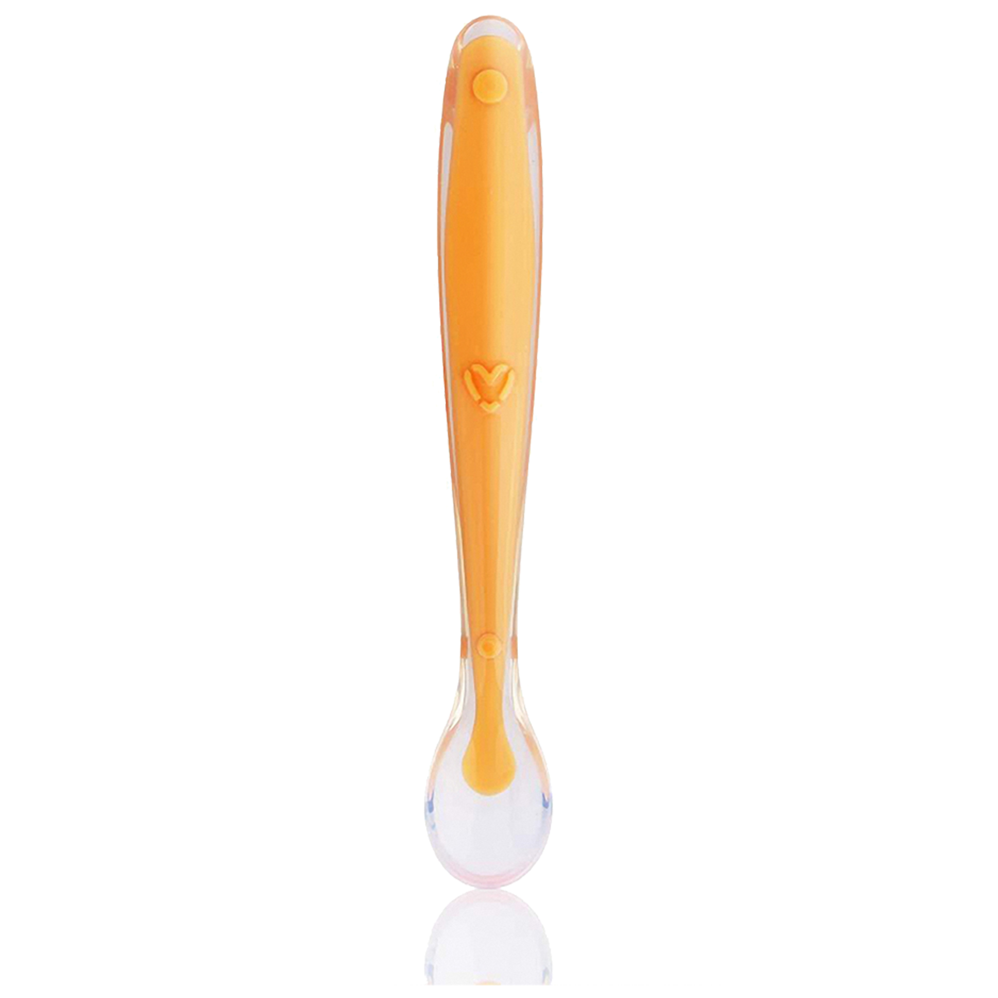 Soft Flexible Silicone Baby Feeding Spoon for Teething Relief and Self-Feeding 2