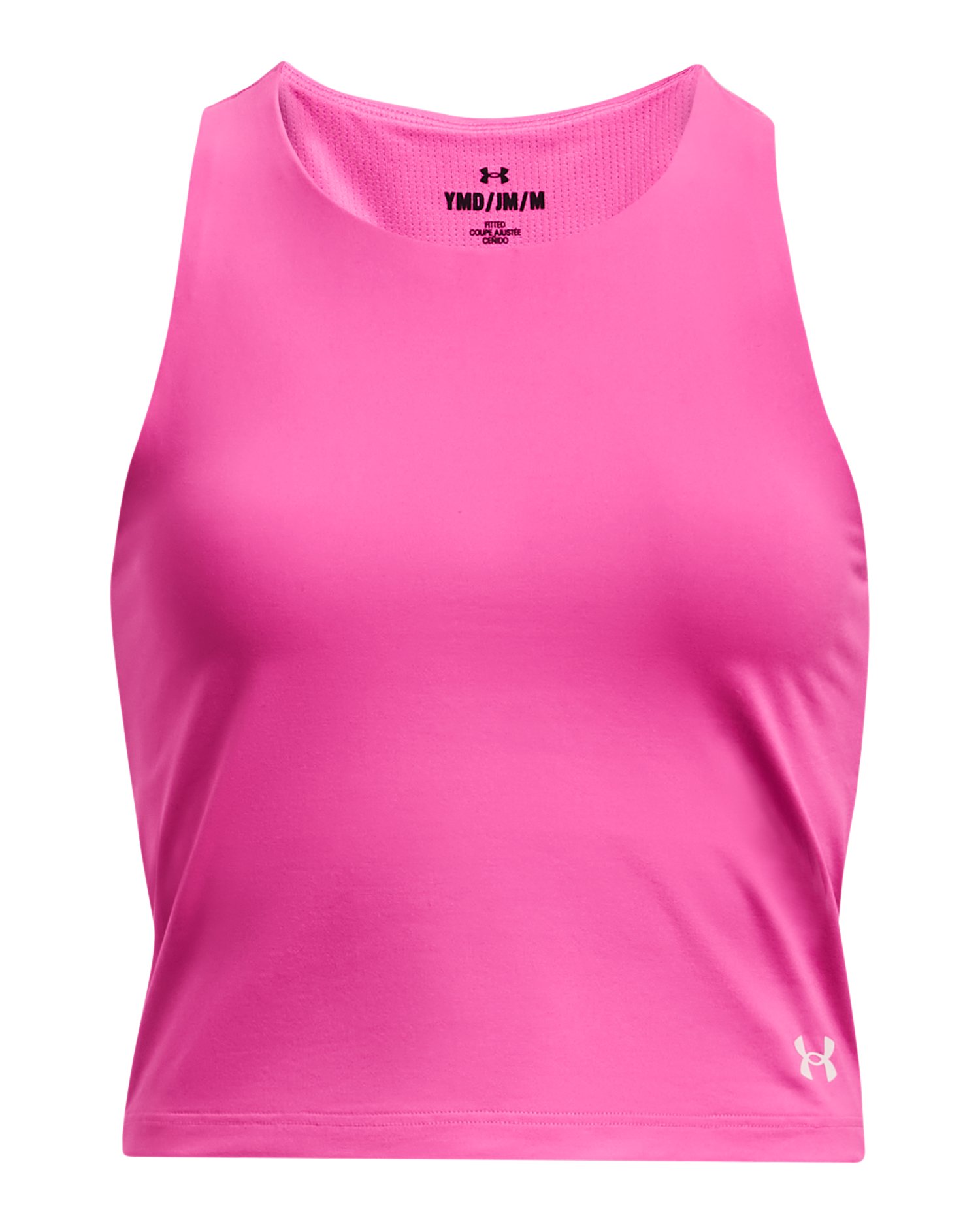 UA Motion Girls' Crop Tank 3
