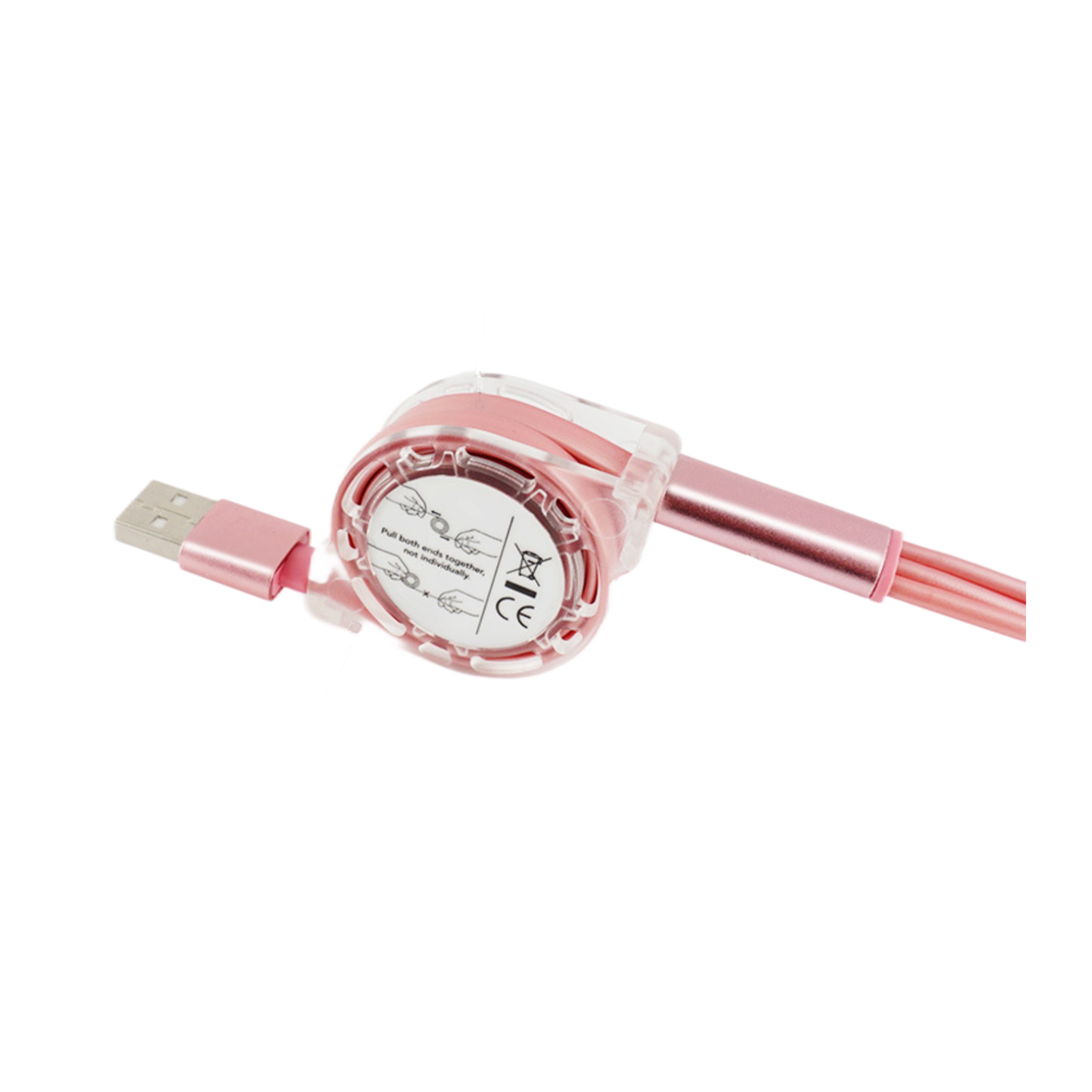 Retractable 3 in 1 Multi Charging Cable (direct import) 5