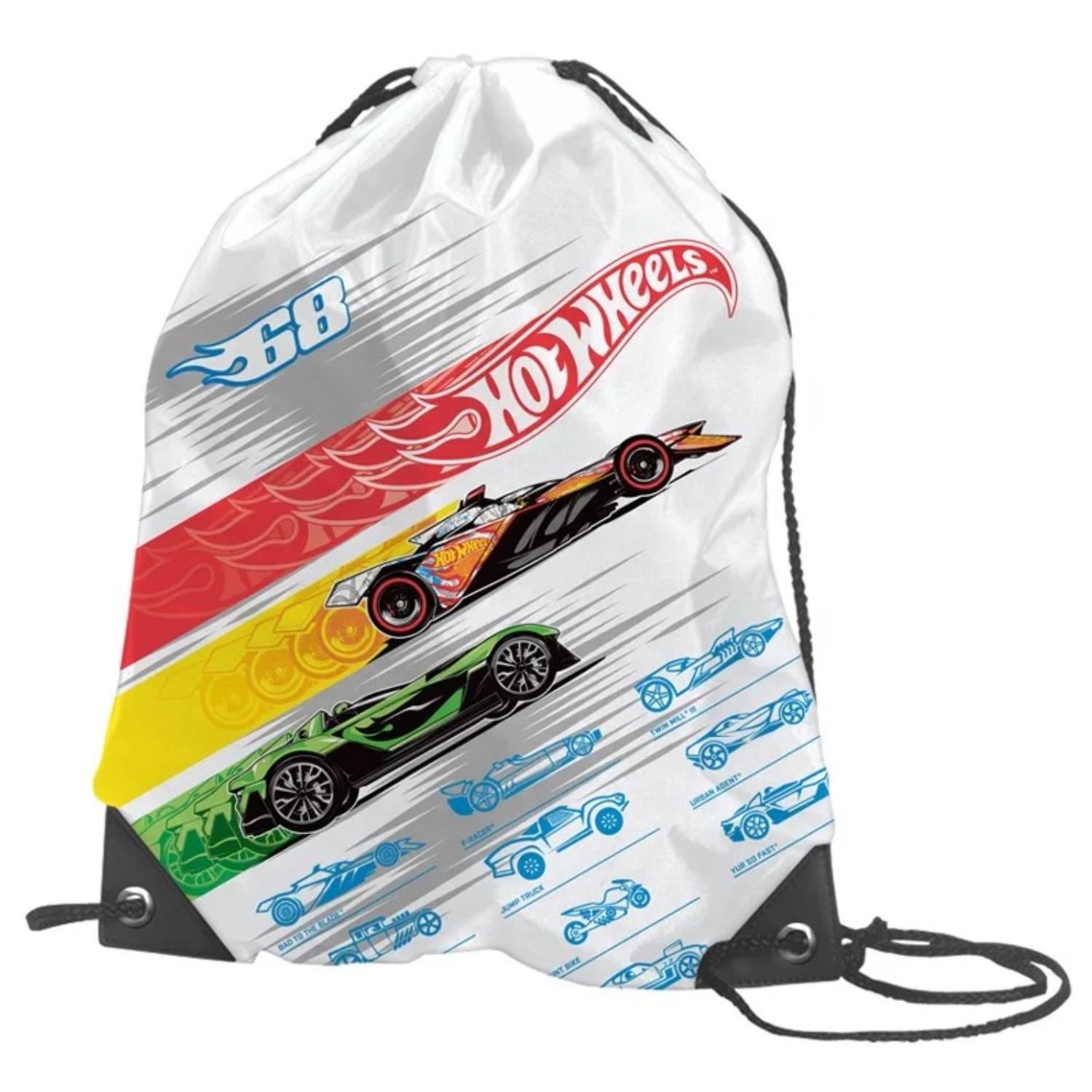 210D Polyester Sublimated Drawstring Bag w/ Reinforced Edge (14" x 17") 3
