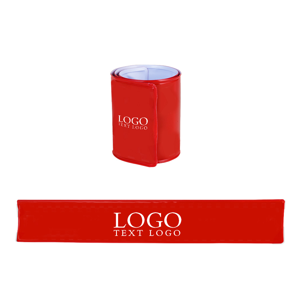 8.66"PVC Outdoor Reflective Slap Bracelets 21