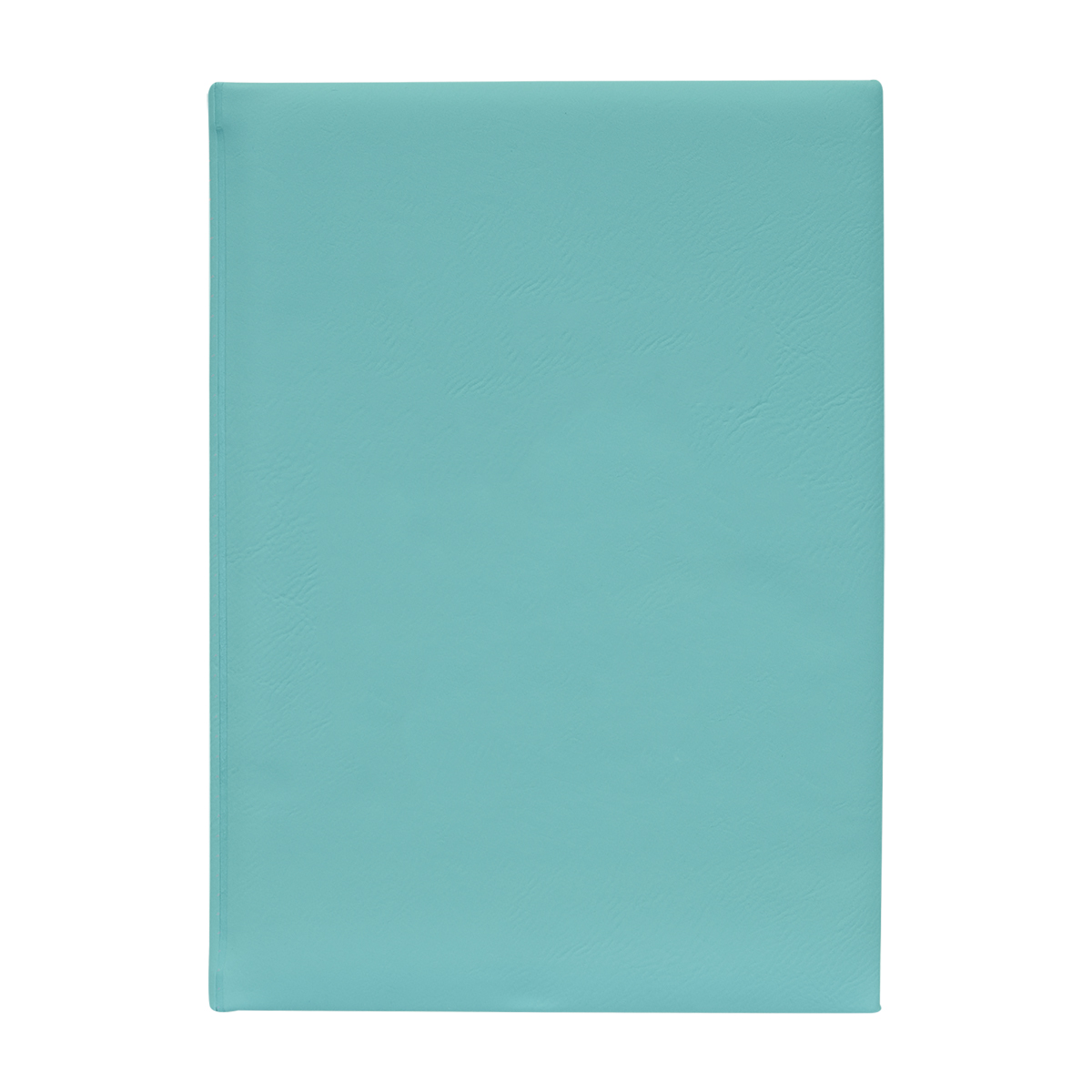 7" x 9" Teal Leatherette Journal 1