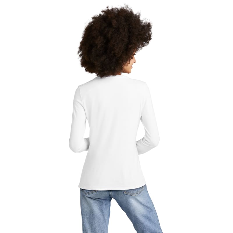 District Women's Perfect Tri Long Sleeve V-Neck Tee 33