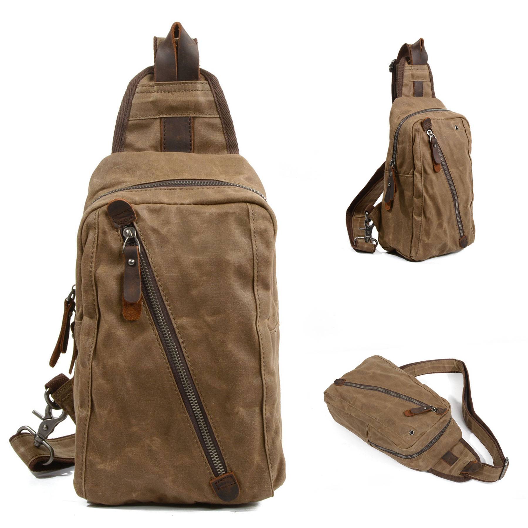 Canvas Ventilate Cross-body Backpack 7