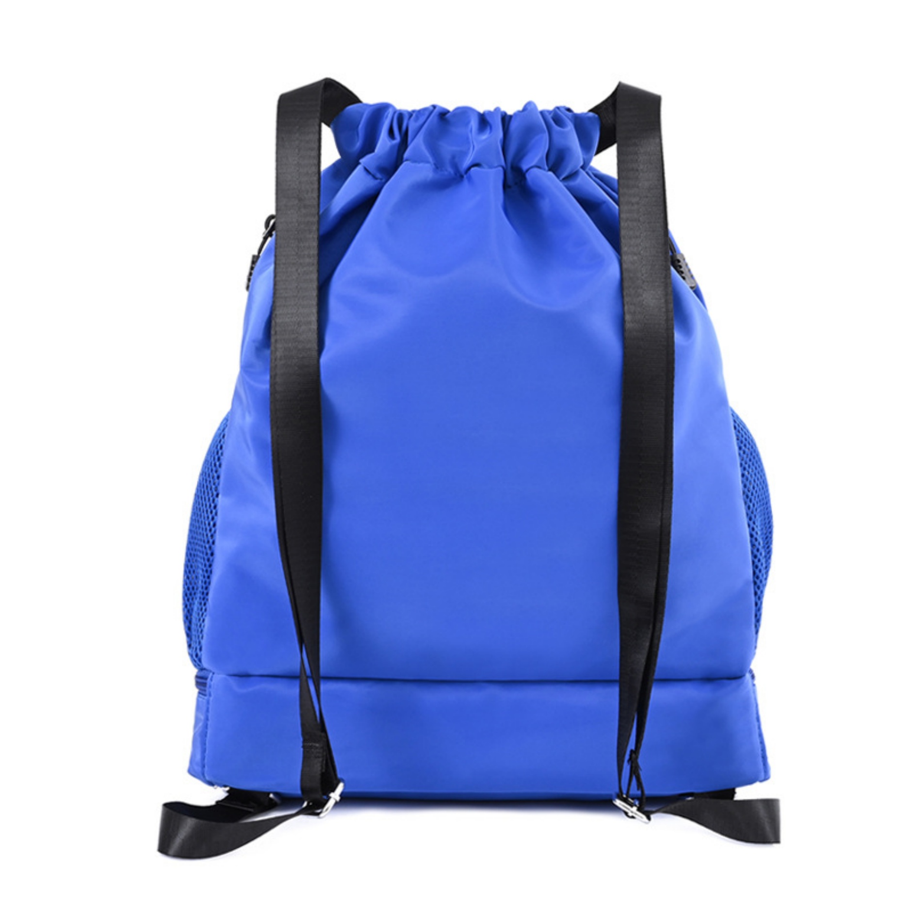 Sports Drawstring Backpack with Shoes Compartment 10