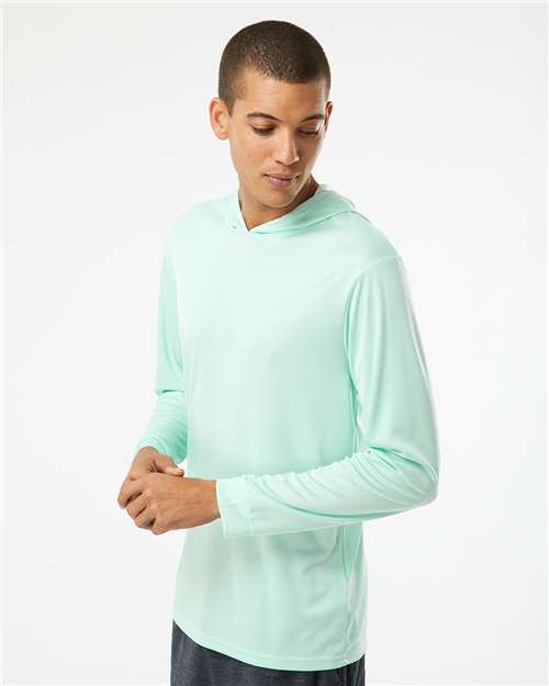 Unisex Bahama Performance Hooded Long Sleeve T-Shirt - 220 110